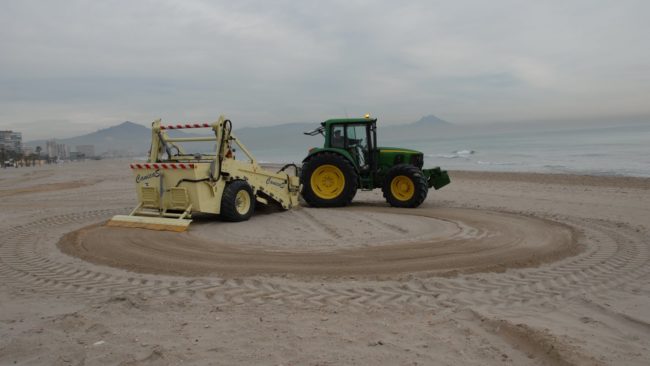 Sandreinigungsmachine Strandreinigungsmaschine